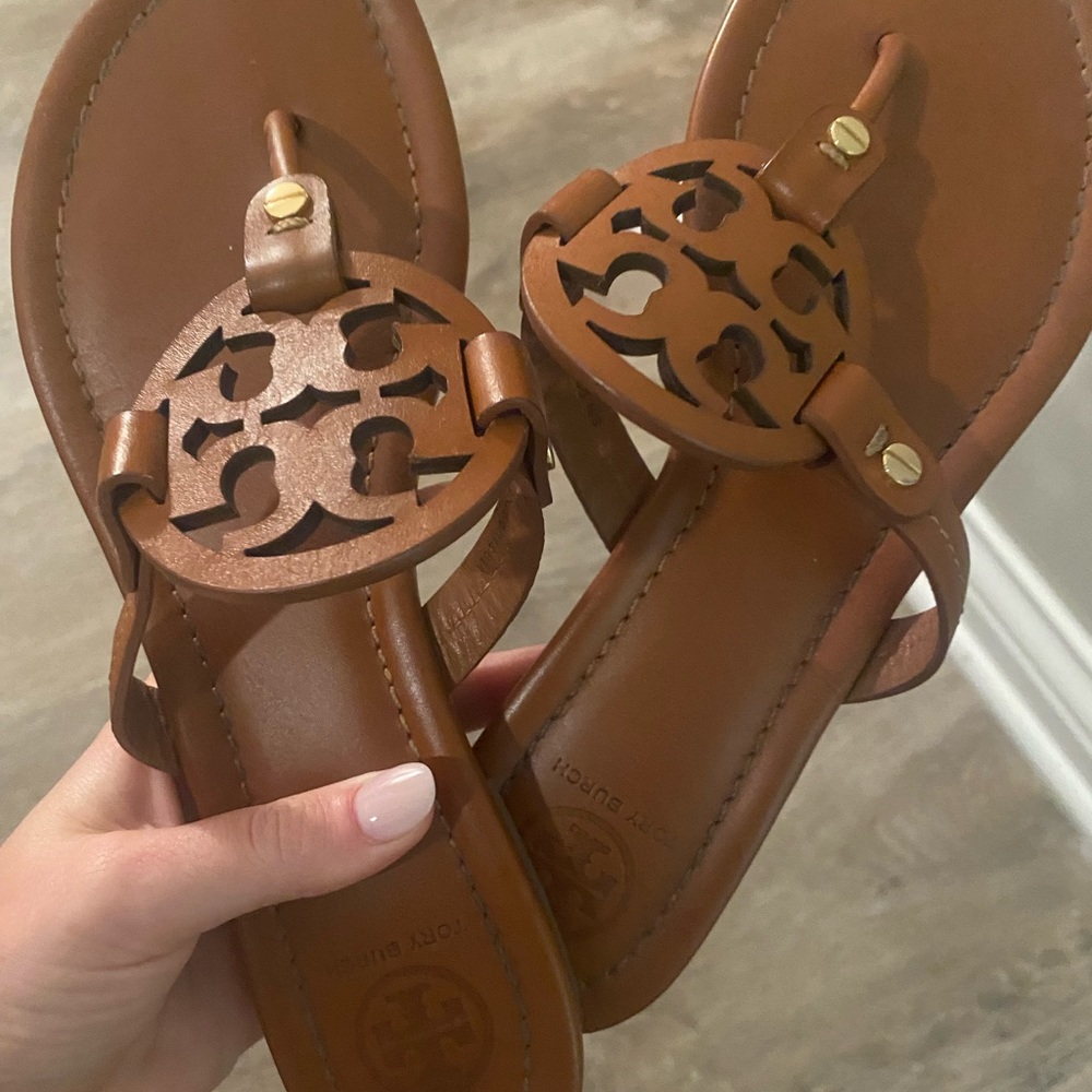 Tory Burch Miller Sandal, Leather